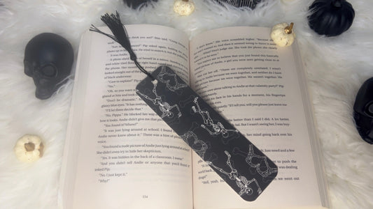 Spooky Season Bookmarks with Tassel - Halloween Themed Reading Aid