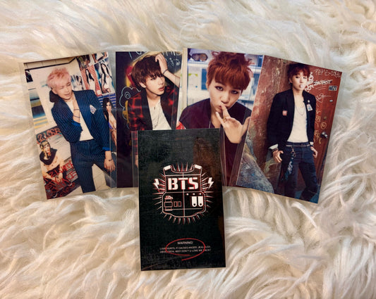 BTS War of Hormone Photocard Pac