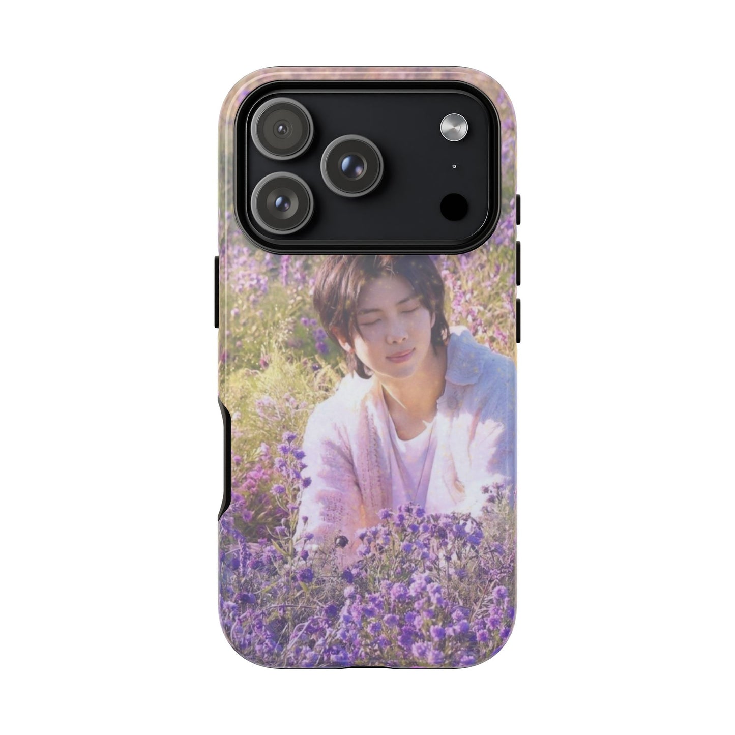 RM Floral Lavender Photo Phone Case