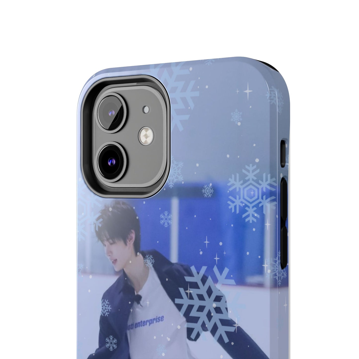 Ice Prince Tough Phone Case, Stylish Phone Protector, Winter Sports Accessory, Unique Gift for Skaters, Durable Phone Shell