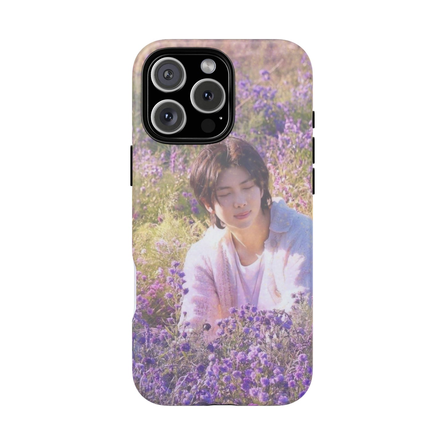 RM Floral Lavender Photo Phone Case