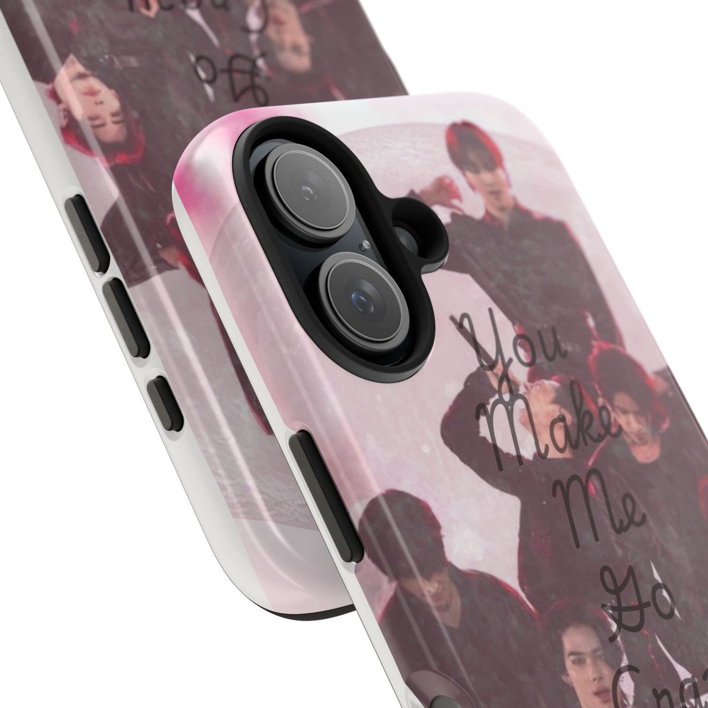 Enhypen Stylish Phone Case - You Make Me Go Crazy Over You, Durable Protection, Trendy Accessory, Gift for Friends