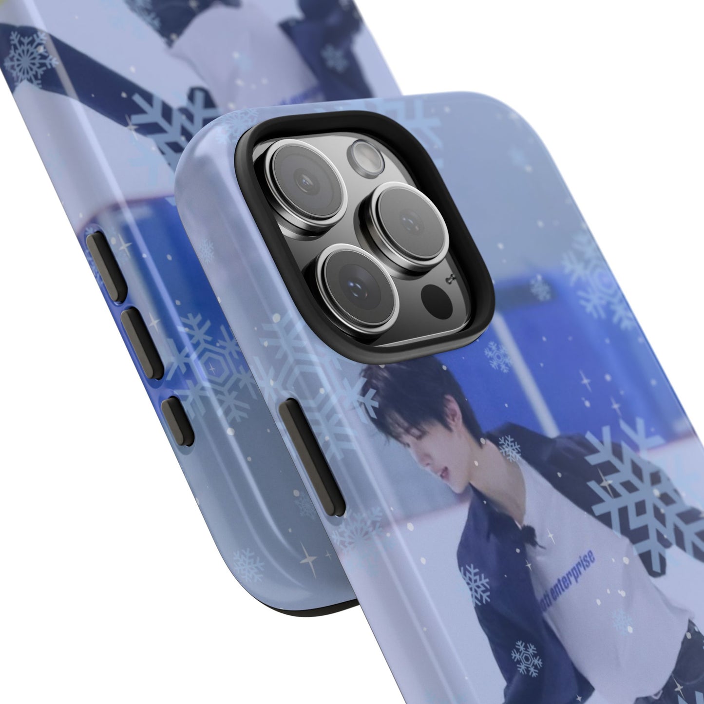 Ice Prince Tough Phone Case, Stylish Phone Protector, Winter Sports Accessory, Unique Gift for Skaters, Durable Phone Shell
