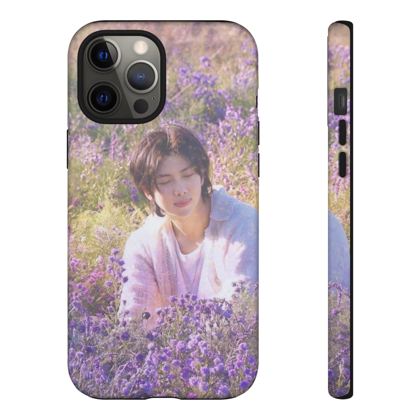 RM Floral Lavender Photo Phone Case