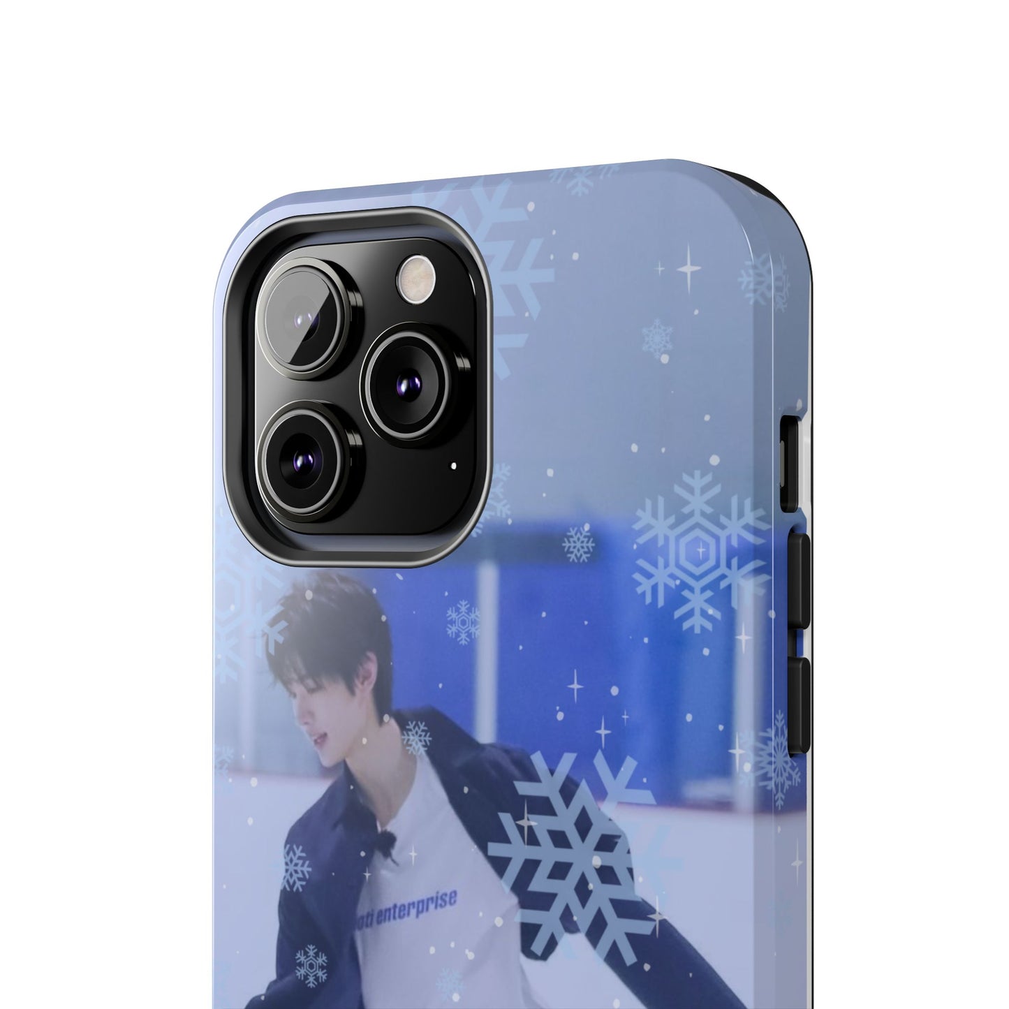 Ice Prince Tough Phone Case, Stylish Phone Protector, Winter Sports Accessory, Unique Gift for Skaters, Durable Phone Shell