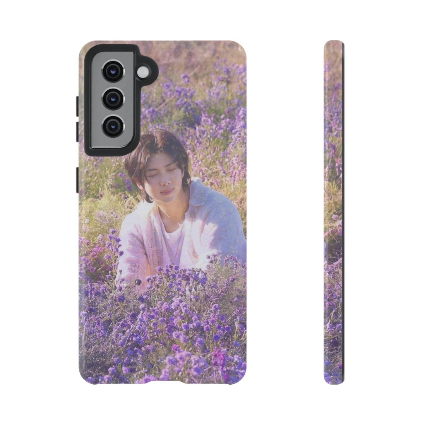 RM Floral Lavender Photo Phone Case