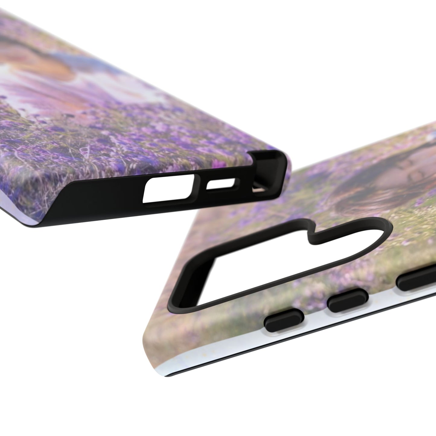 RM Floral Lavender Photo Phone Case