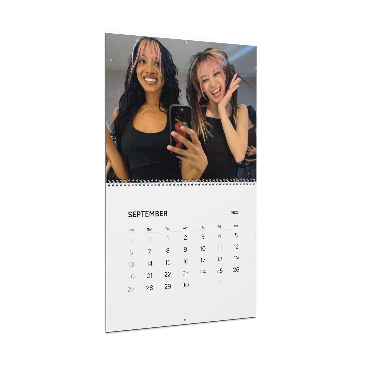 Katseye 2026 Wall Calendar — Monthly Portraits Calendar for Friends & Fans