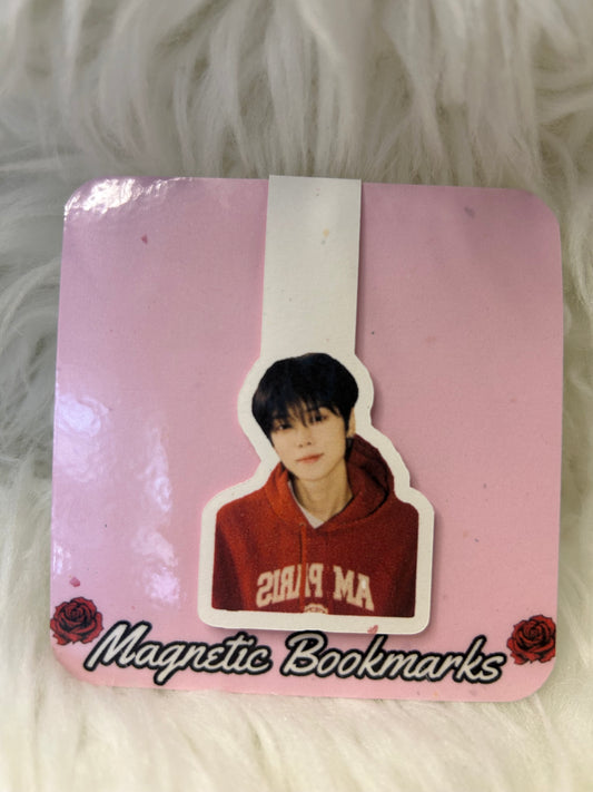TomorrowxTogether Magnetic Bookmarks - Designed with Member Image - Magnetic Feature Included