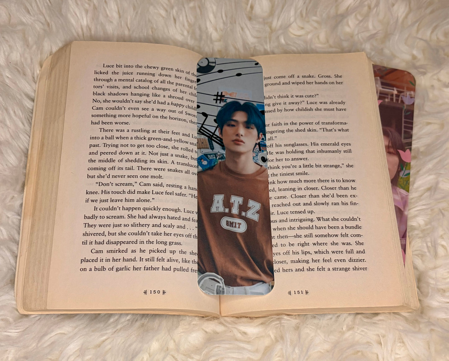 Ateez Bookmark