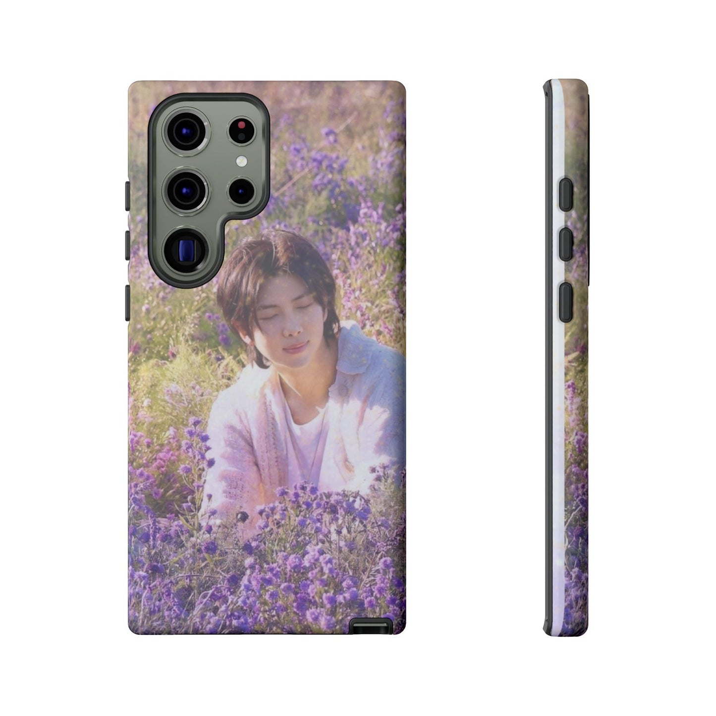 RM Floral Lavender Photo Phone Case