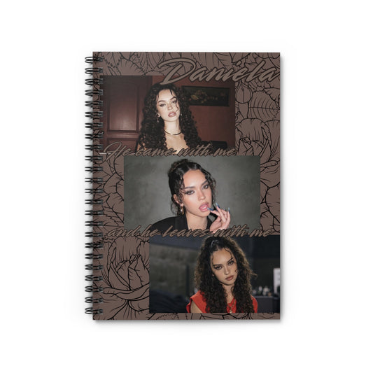 Daniela Spiral Notebook - Kpop Collage Ruled Journal