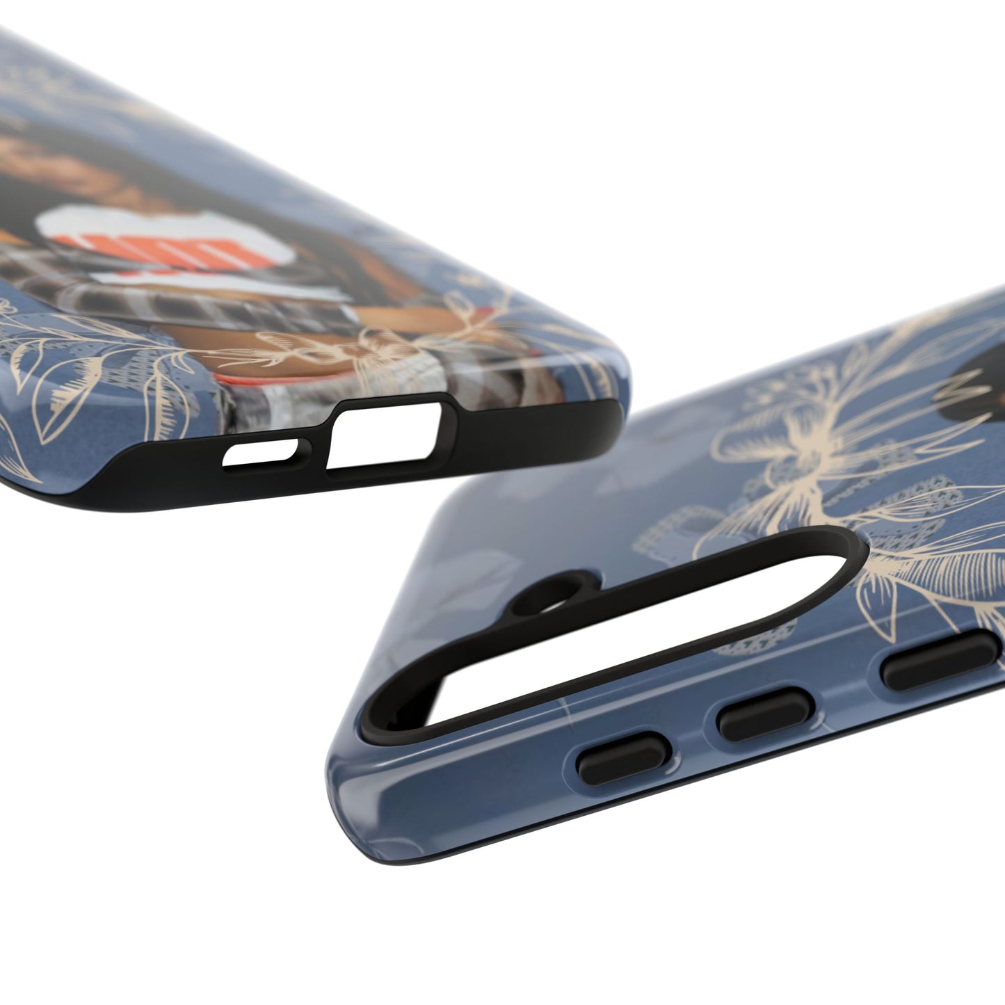 Lara Tough Phone Case — Protective Slim Case with Bow Wreath Design