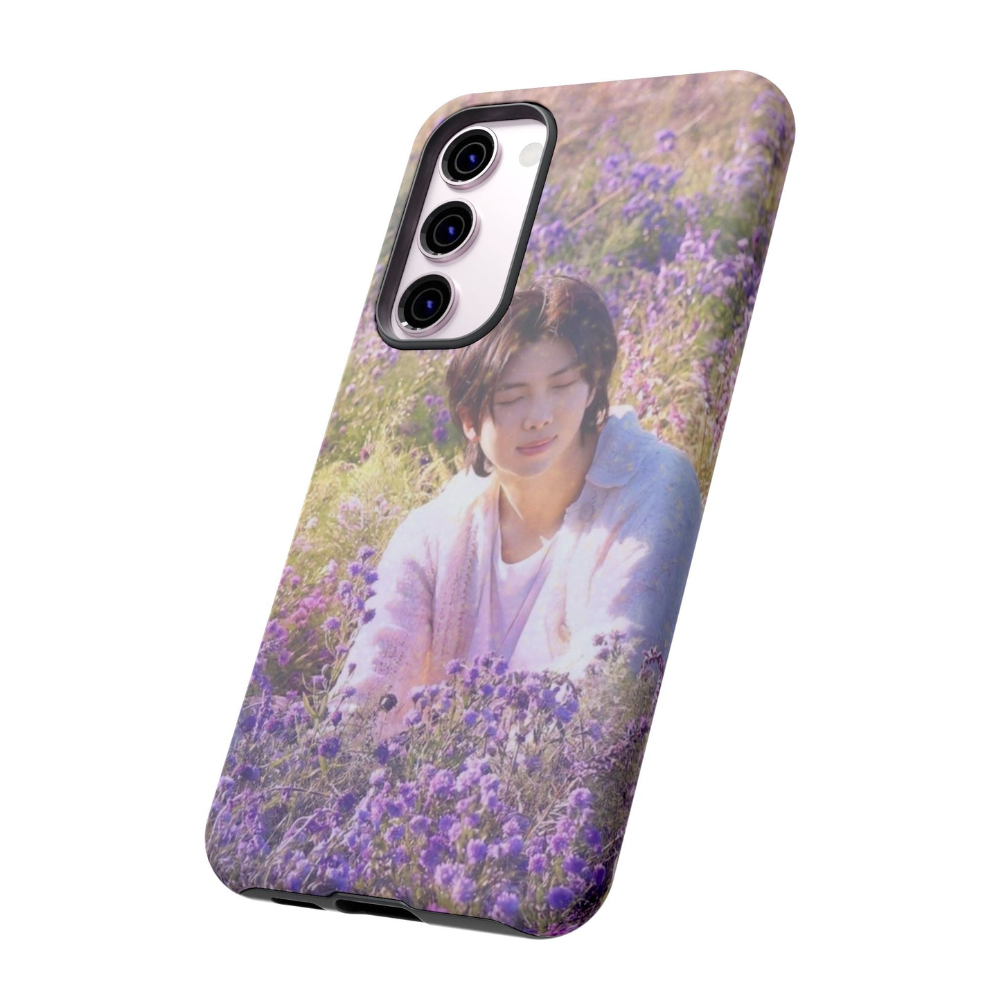RM Floral Lavender Photo Phone Case