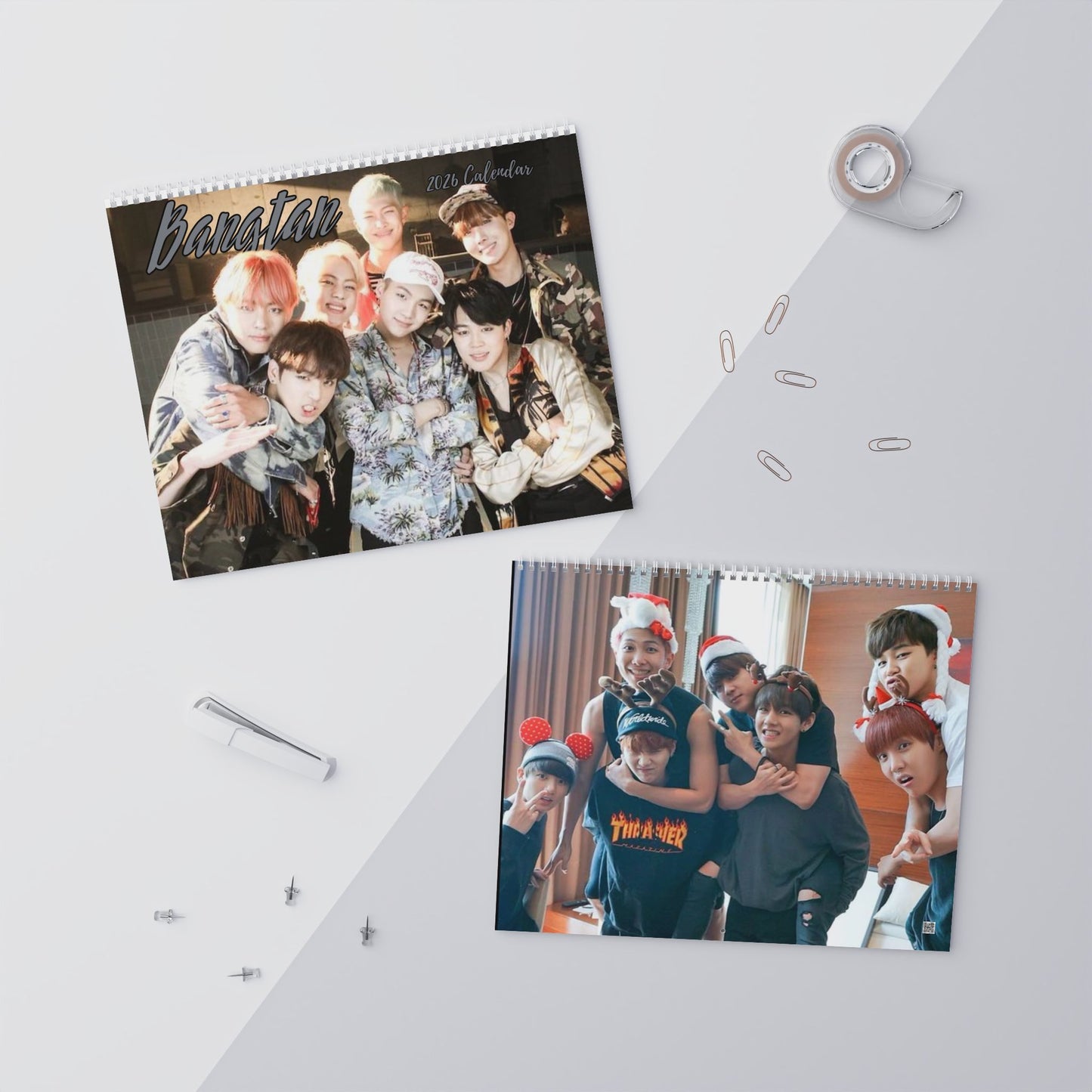 BTS Wall Calendar 2026 — Monthly Photo Calendar