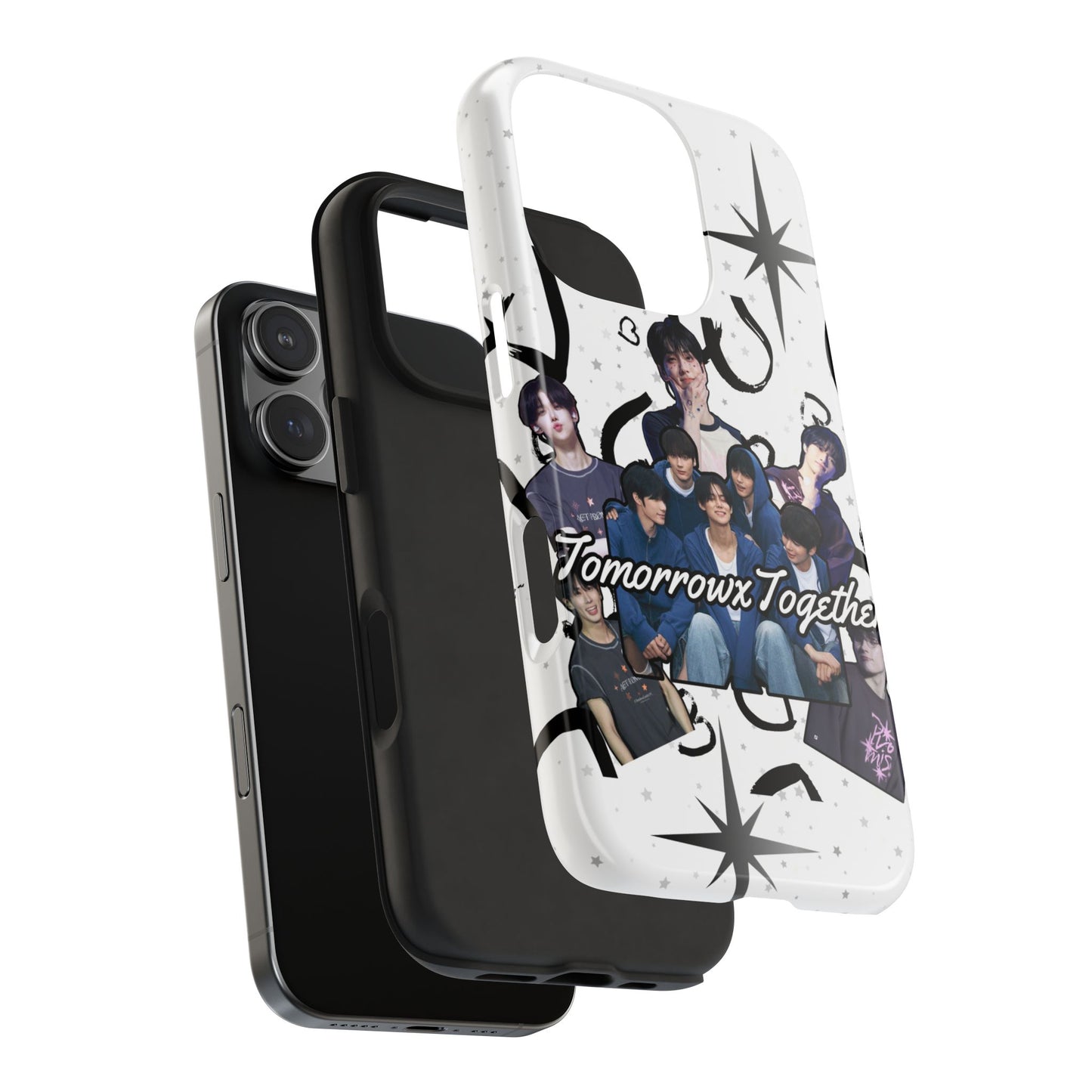 Tomorrow X Together Tough Phone Case - Trendy K-Pop Protector, Perfect Gift for Fans, Holiday Essentials, Customized Protection