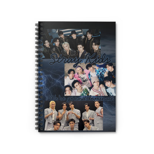 Stray Kids Spiral Notebook — Lined Journal for Fans