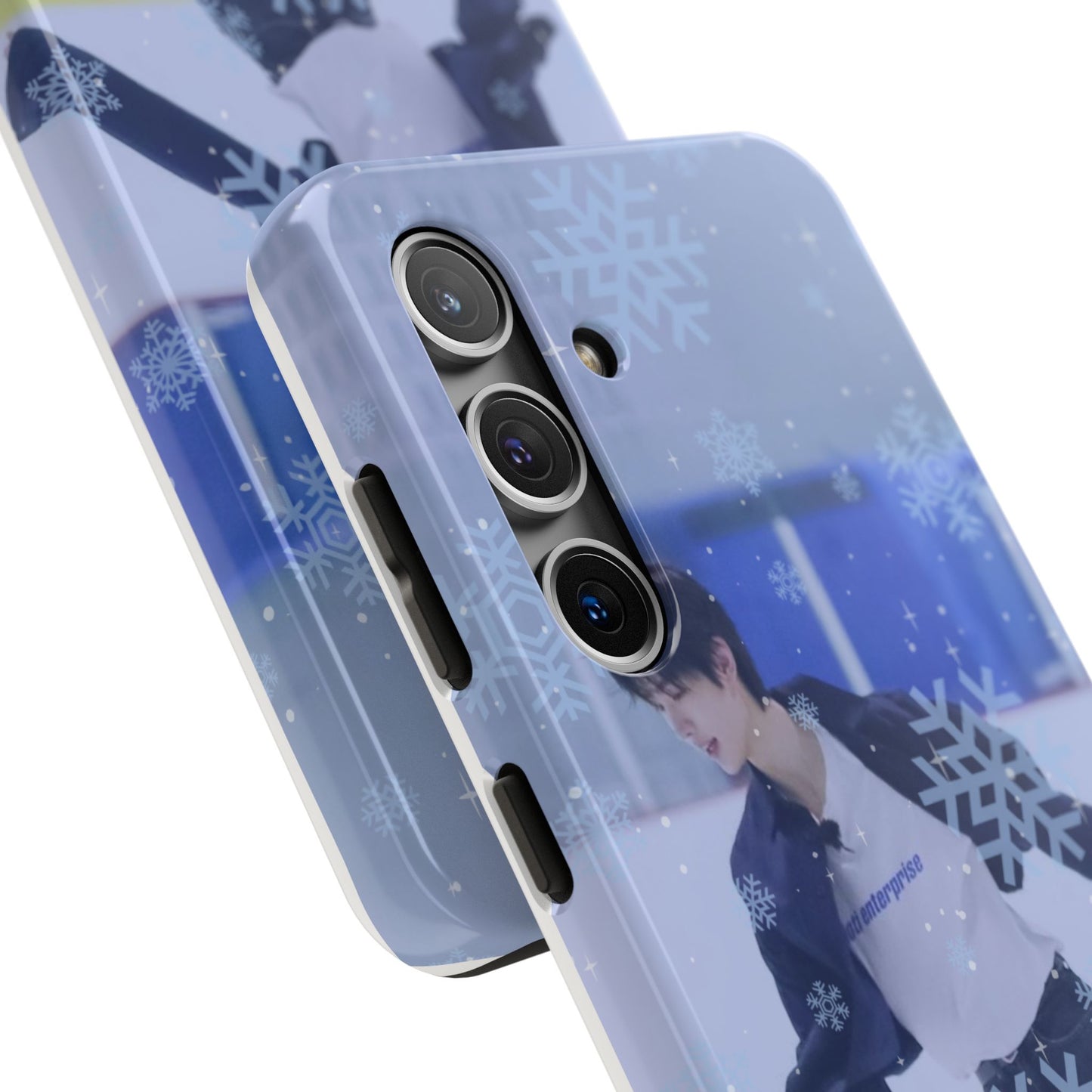 Ice Prince Tough Phone Case, Stylish Phone Protector, Winter Sports Accessory, Unique Gift for Skaters, Durable Phone Shell