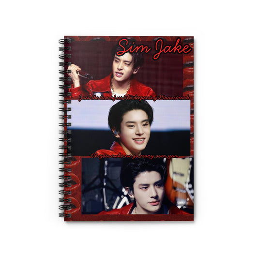 Jake Spiral Notebook — "Moonstruck" Journal