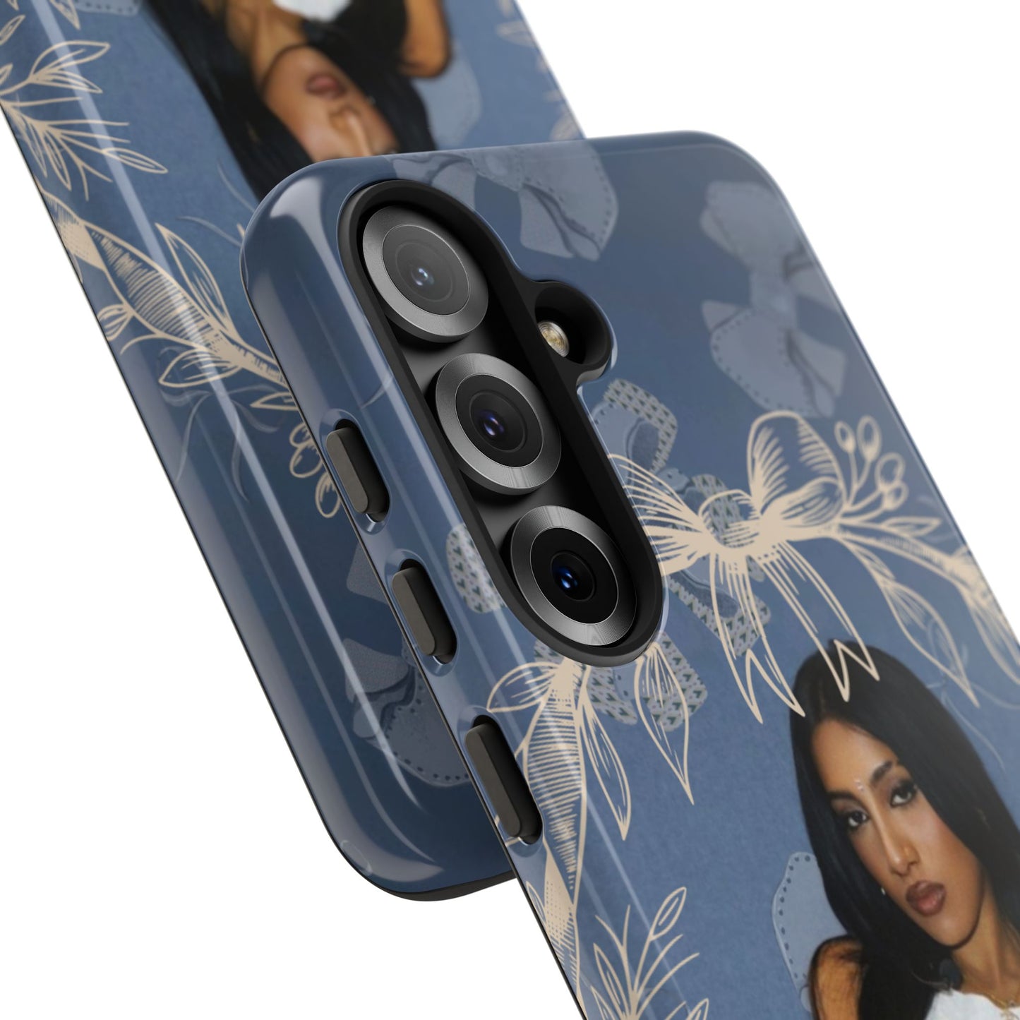 Lara Tough Phone Case — Protective Slim Case with Bow Wreath Design