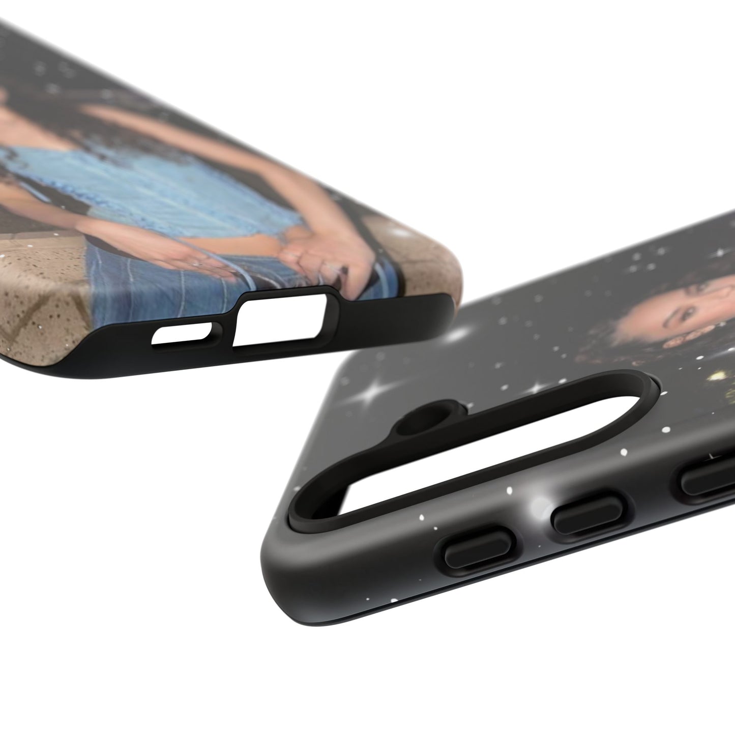 Daniela Phone Case — Glam Night Photo Sparkle Design