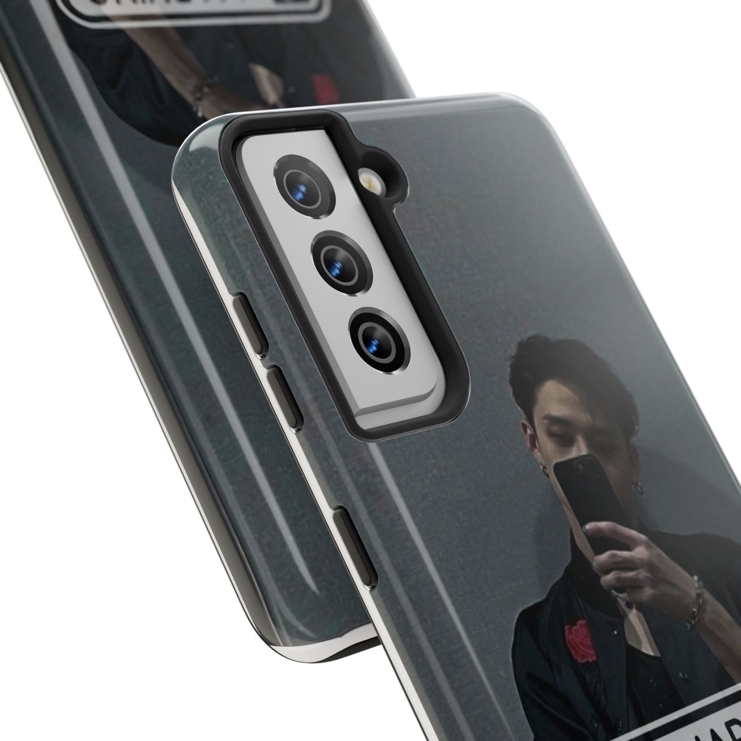 Warning: Bang Chan Tough Phone Case — Protective Slim Cover