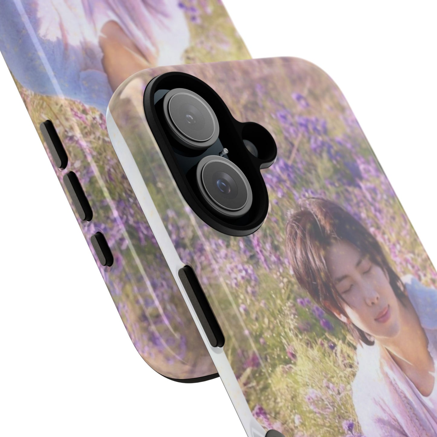 RM Floral Lavender Photo Phone Case