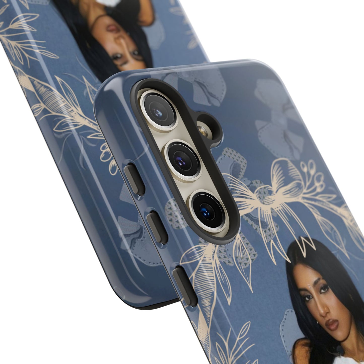 Lara Tough Phone Case — Protective Slim Case with Bow Wreath Design