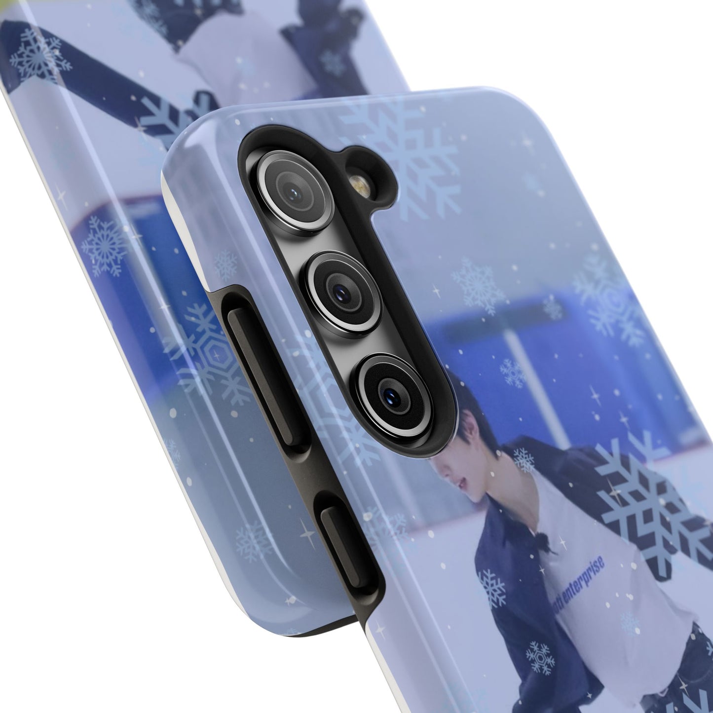 Ice Prince Tough Phone Case, Stylish Phone Protector, Winter Sports Accessory, Unique Gift for Skaters, Durable Phone Shell