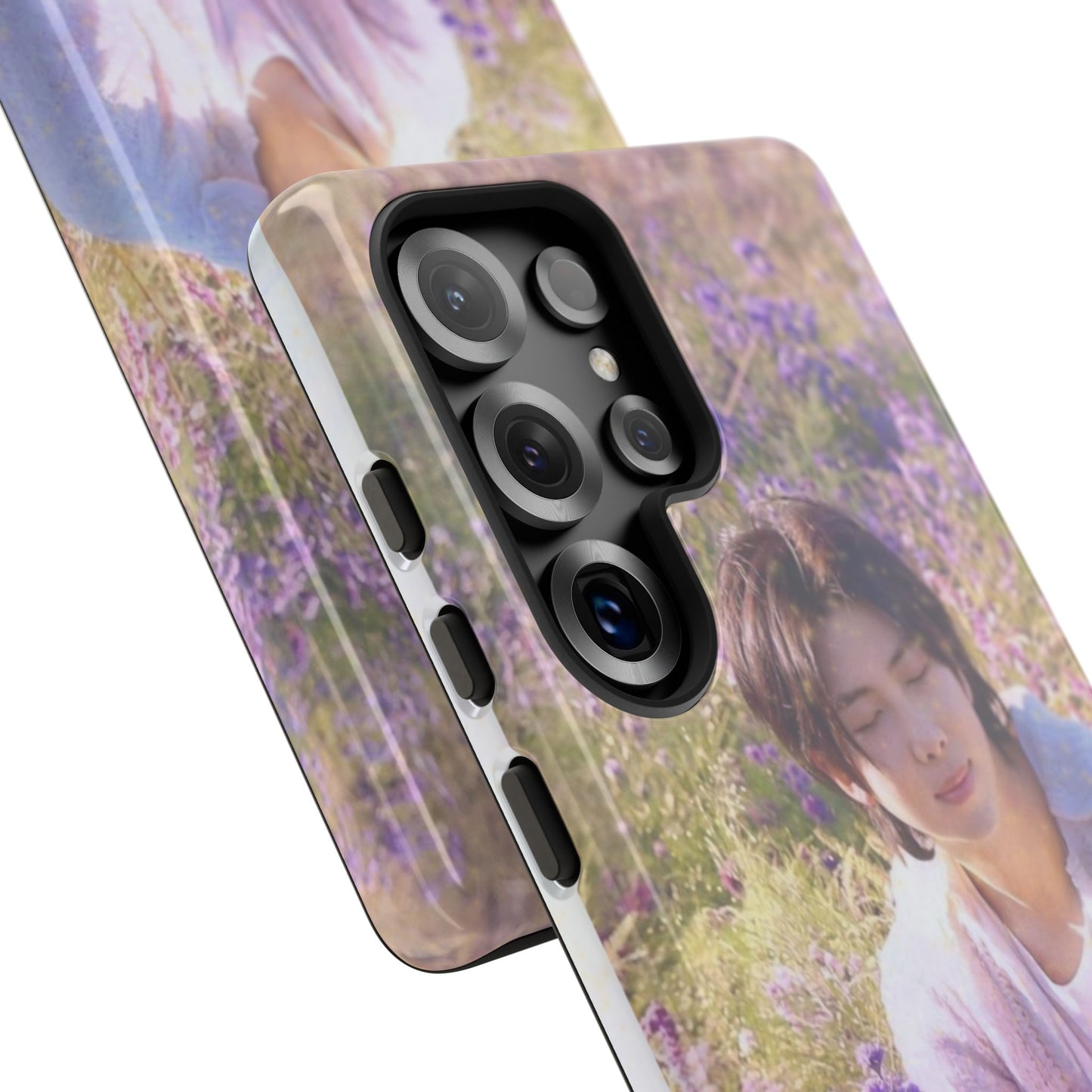RM Floral Lavender Photo Phone Case