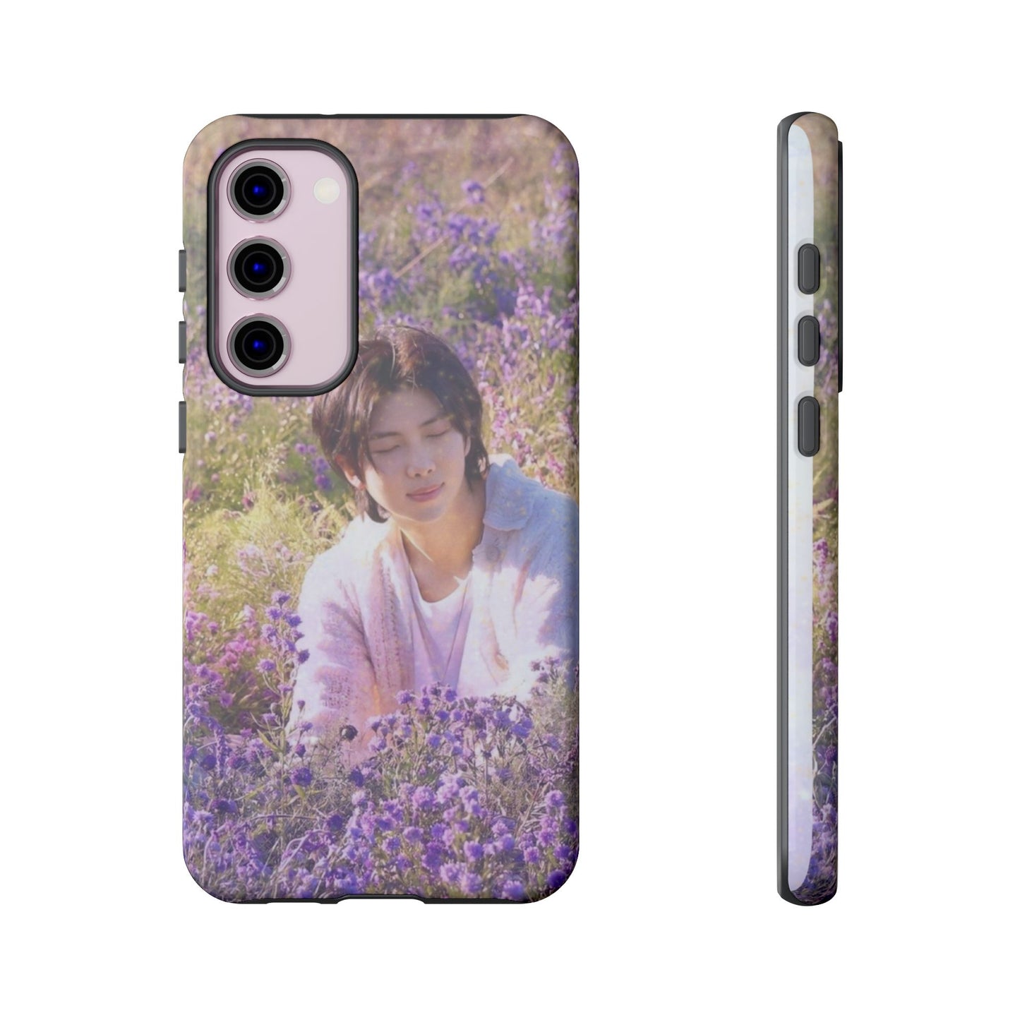 RM Floral Lavender Photo Phone Case