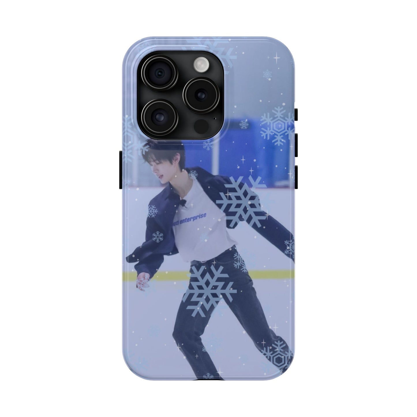 Ice Prince Tough Phone Case, Stylish Phone Protector, Winter Sports Accessory, Unique Gift for Skaters, Durable Phone Shell