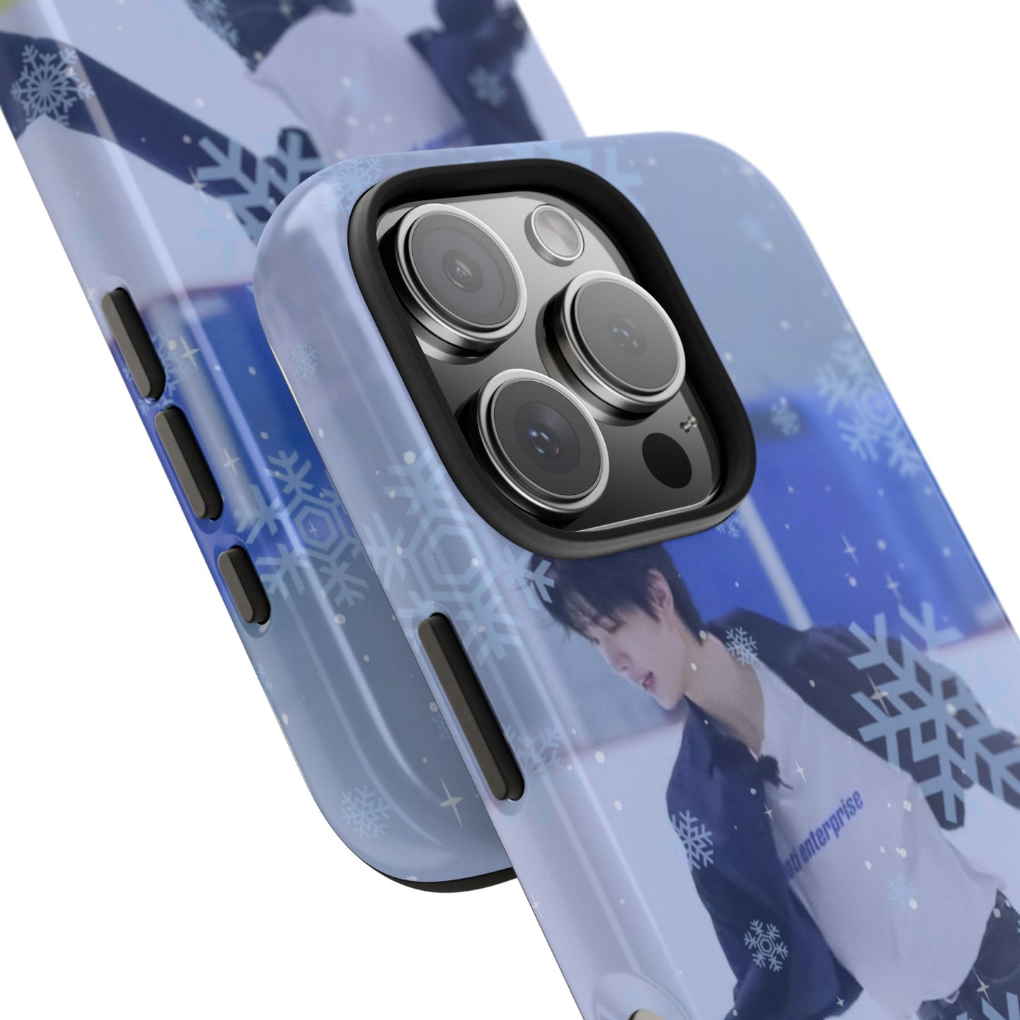 Ice Prince Tough Phone Case, Stylish Phone Protector, Winter Sports Accessory, Unique Gift for Skaters, Durable Phone Shell