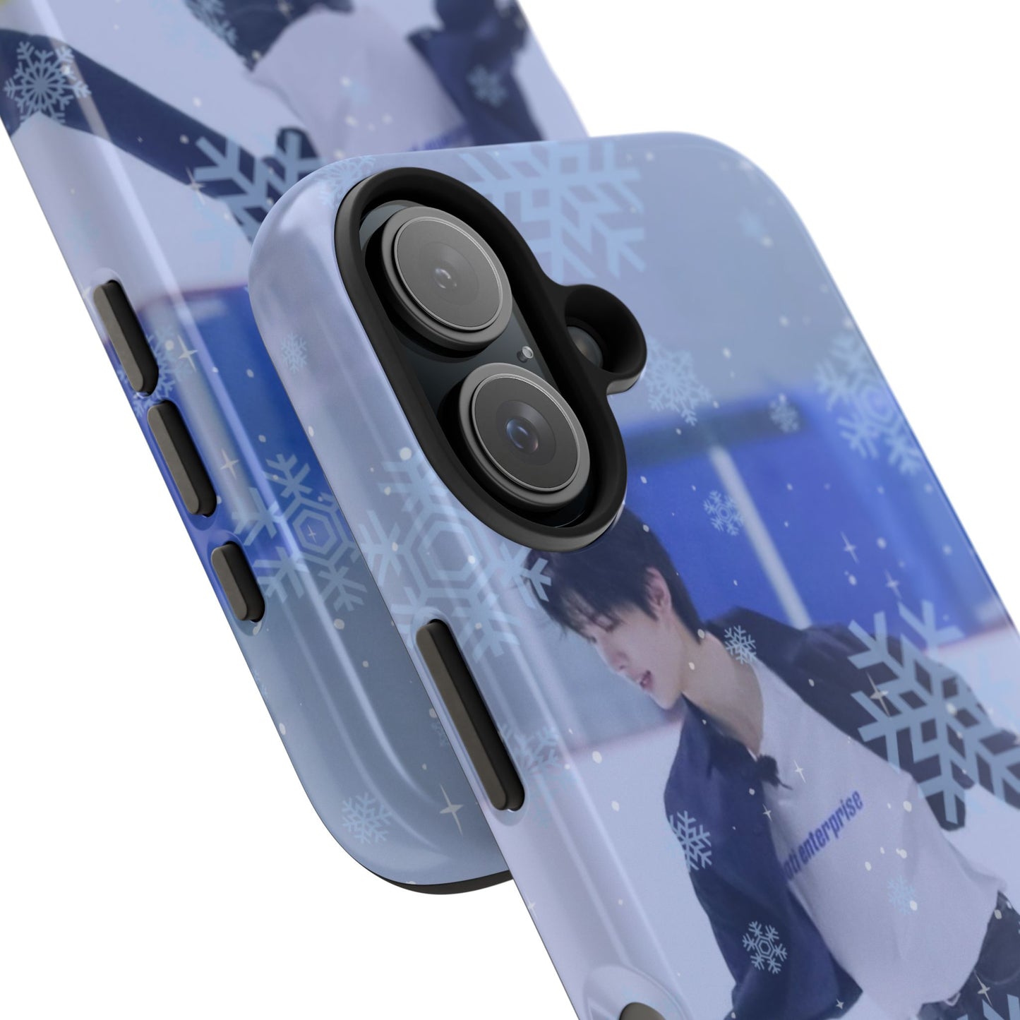 Ice Prince Tough Phone Case, Stylish Phone Protector, Winter Sports Accessory, Unique Gift for Skaters, Durable Phone Shell