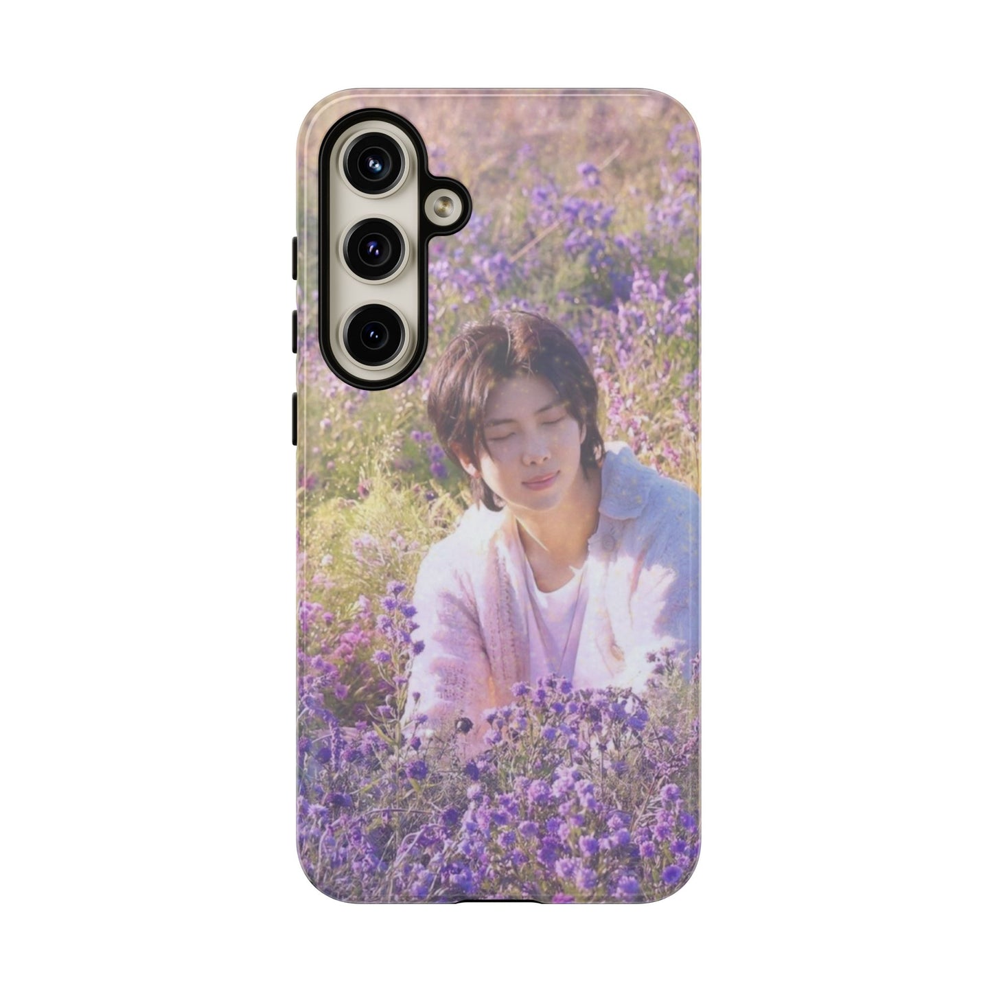 RM Floral Lavender Photo Phone Case