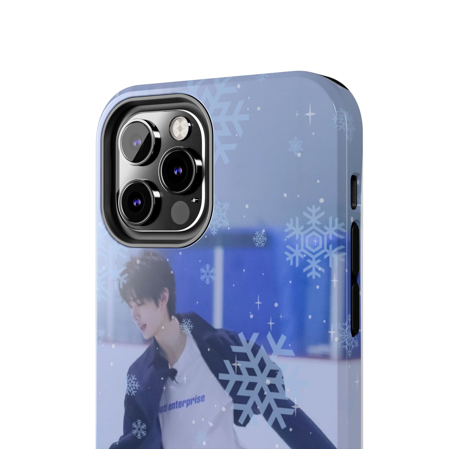 Ice Prince Tough Phone Case, Stylish Phone Protector, Winter Sports Accessory, Unique Gift for Skaters, Durable Phone Shell