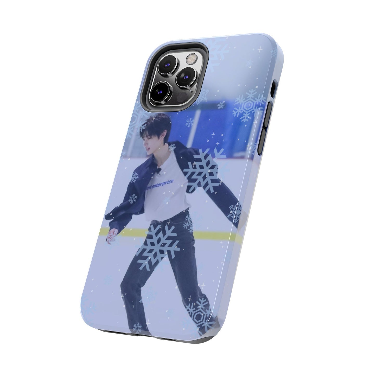 Ice Prince Tough Phone Case, Stylish Phone Protector, Winter Sports Accessory, Unique Gift for Skaters, Durable Phone Shell
