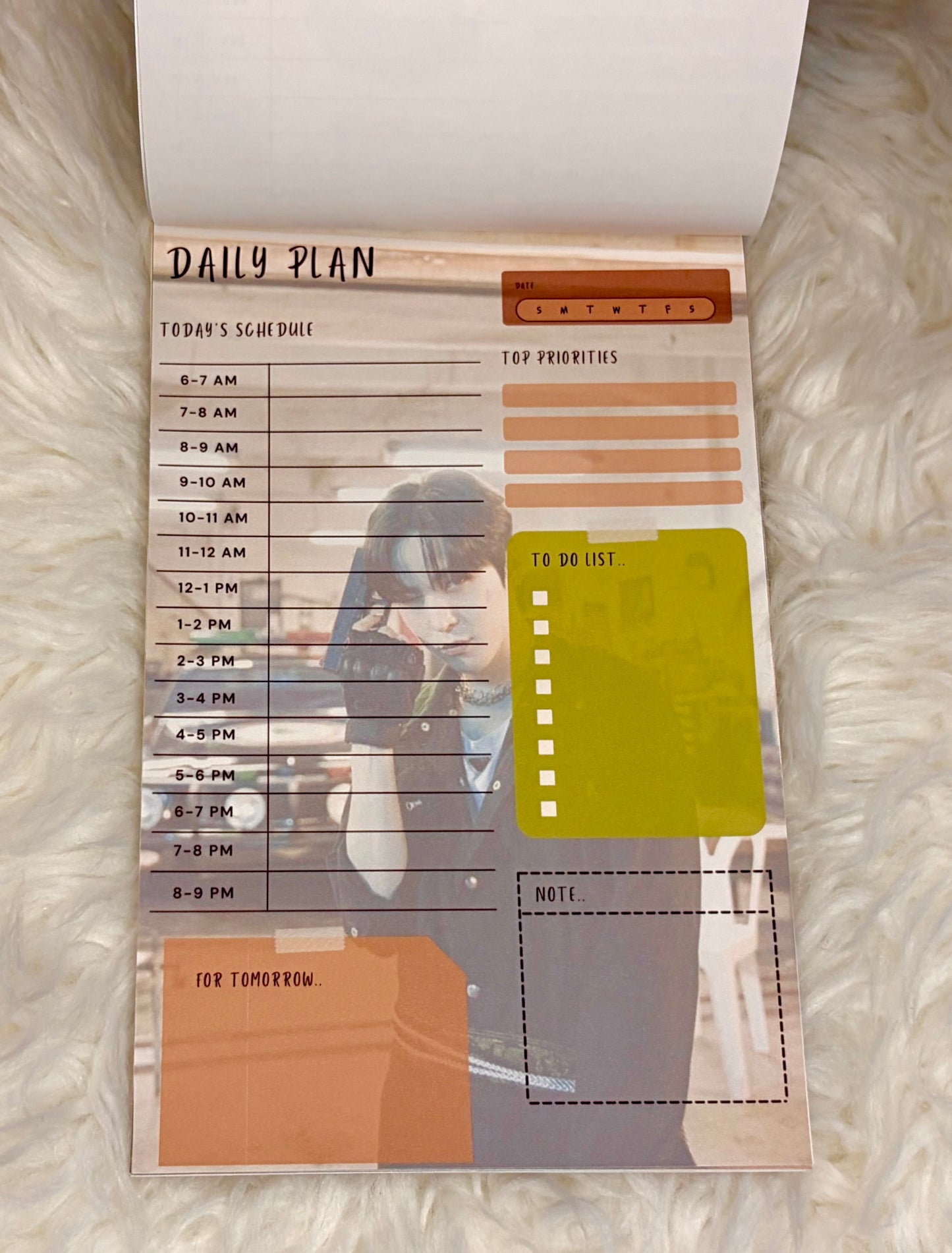 Ateez Daily Planner
