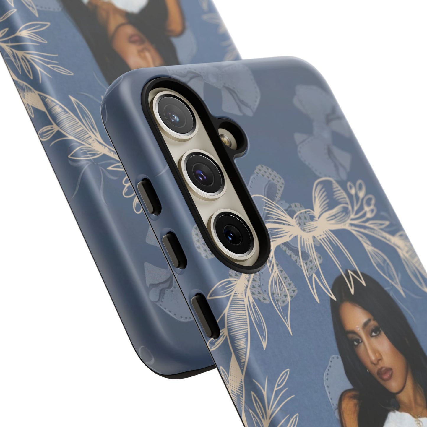 Lara Tough Phone Case — Protective Slim Case with Bow Wreath Design