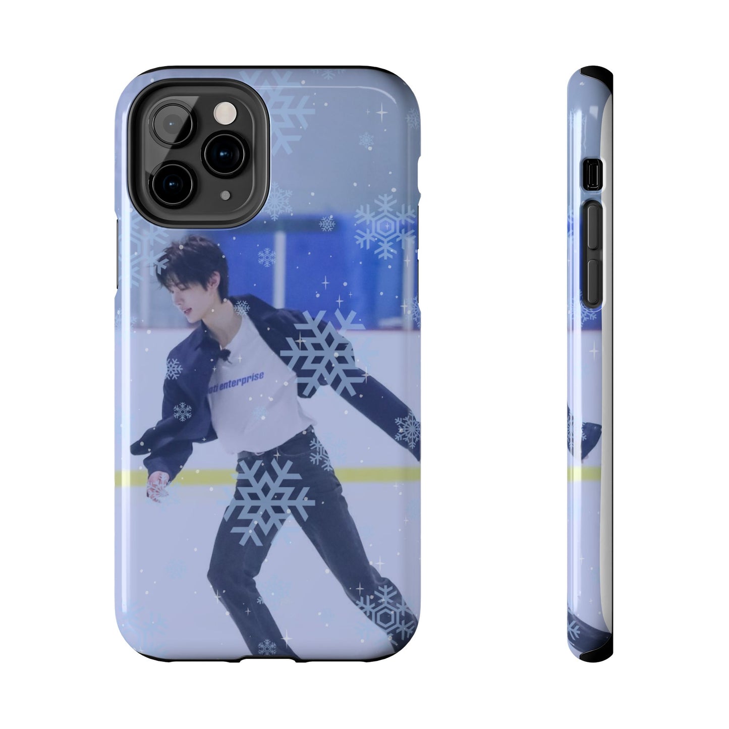 Ice Prince Tough Phone Case, Stylish Phone Protector, Winter Sports Accessory, Unique Gift for Skaters, Durable Phone Shell