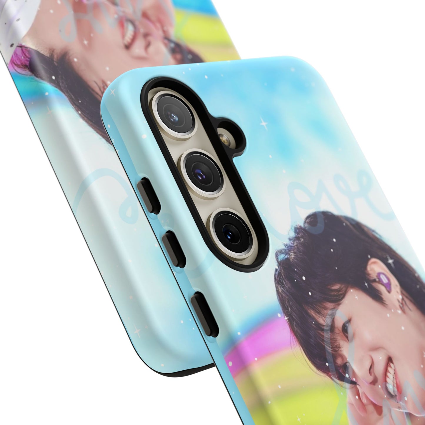 Jungkook Phone Case - Love Rainbow Kpop Design