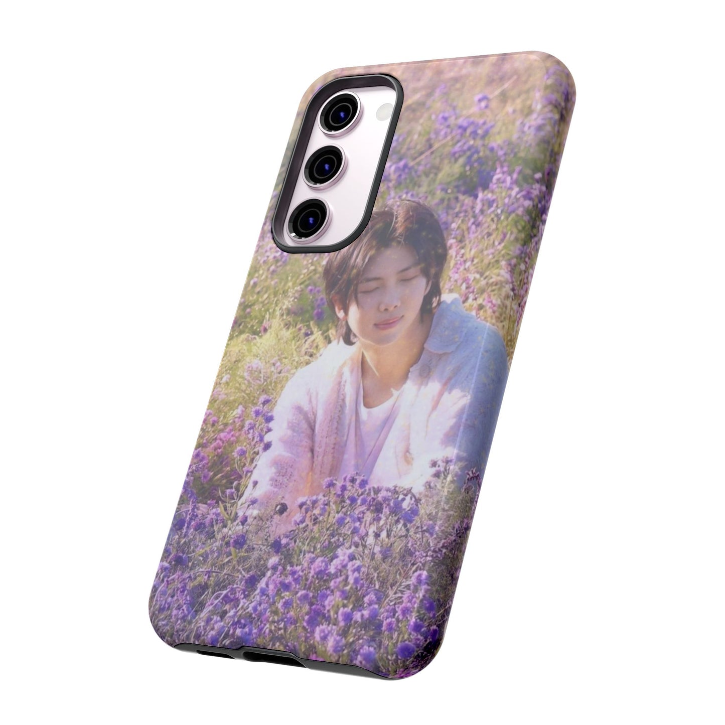 RM Floral Lavender Photo Phone Case