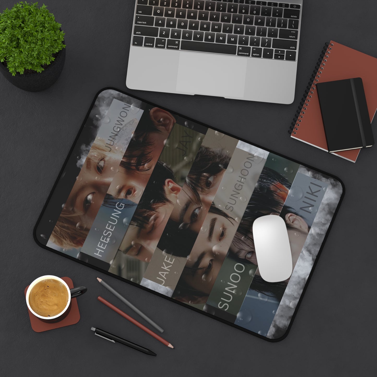 Enhypen OT7 Desk Mat | Gaming Mousepad