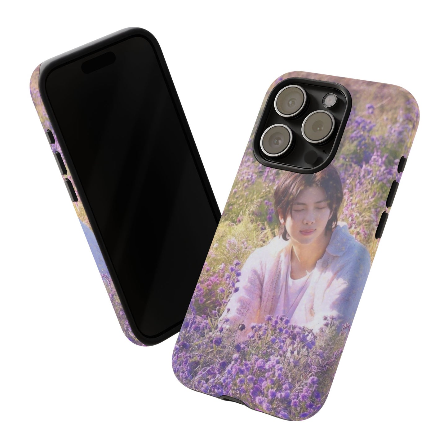 RM Floral Lavender Photo Phone Case