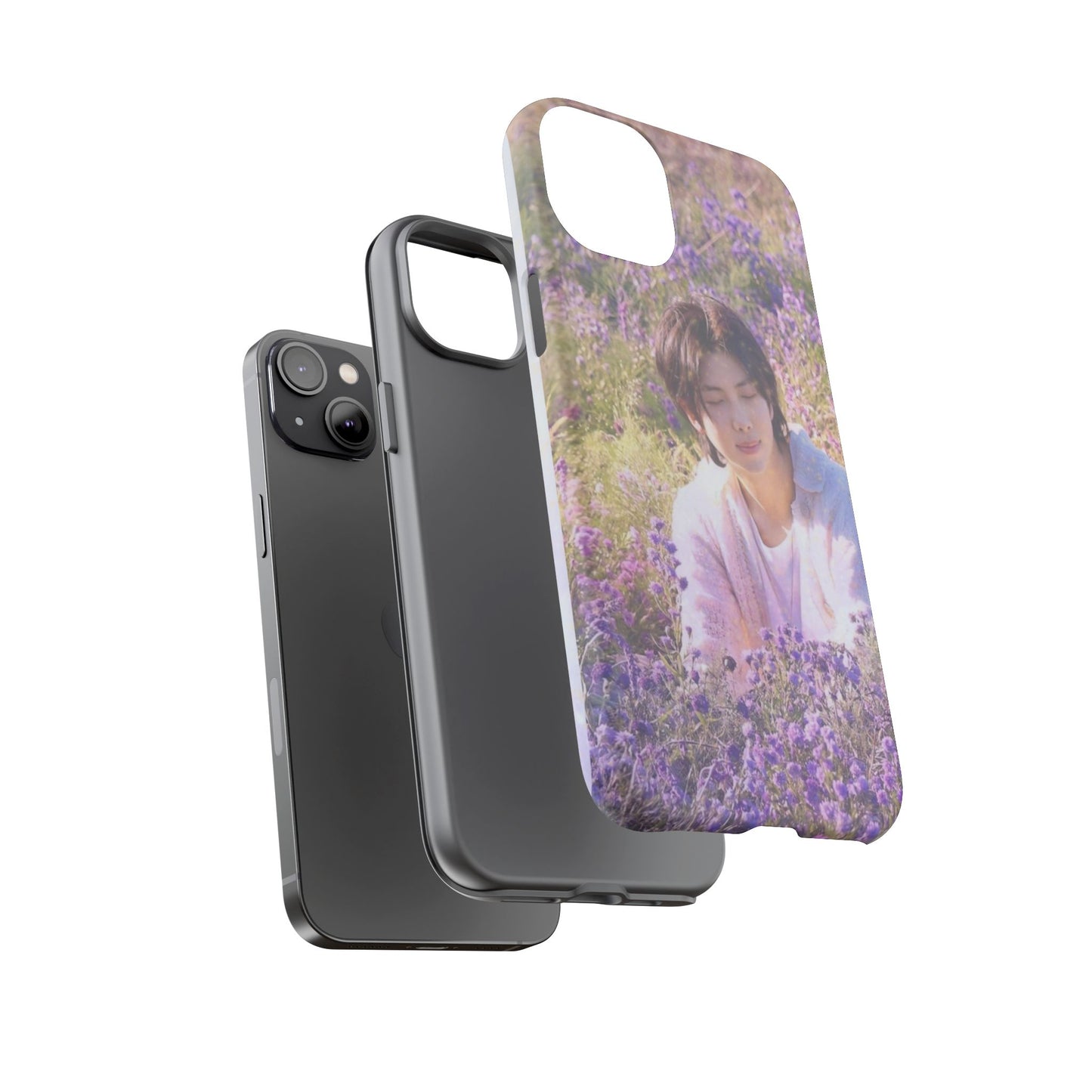 RM Floral Lavender Photo Phone Case