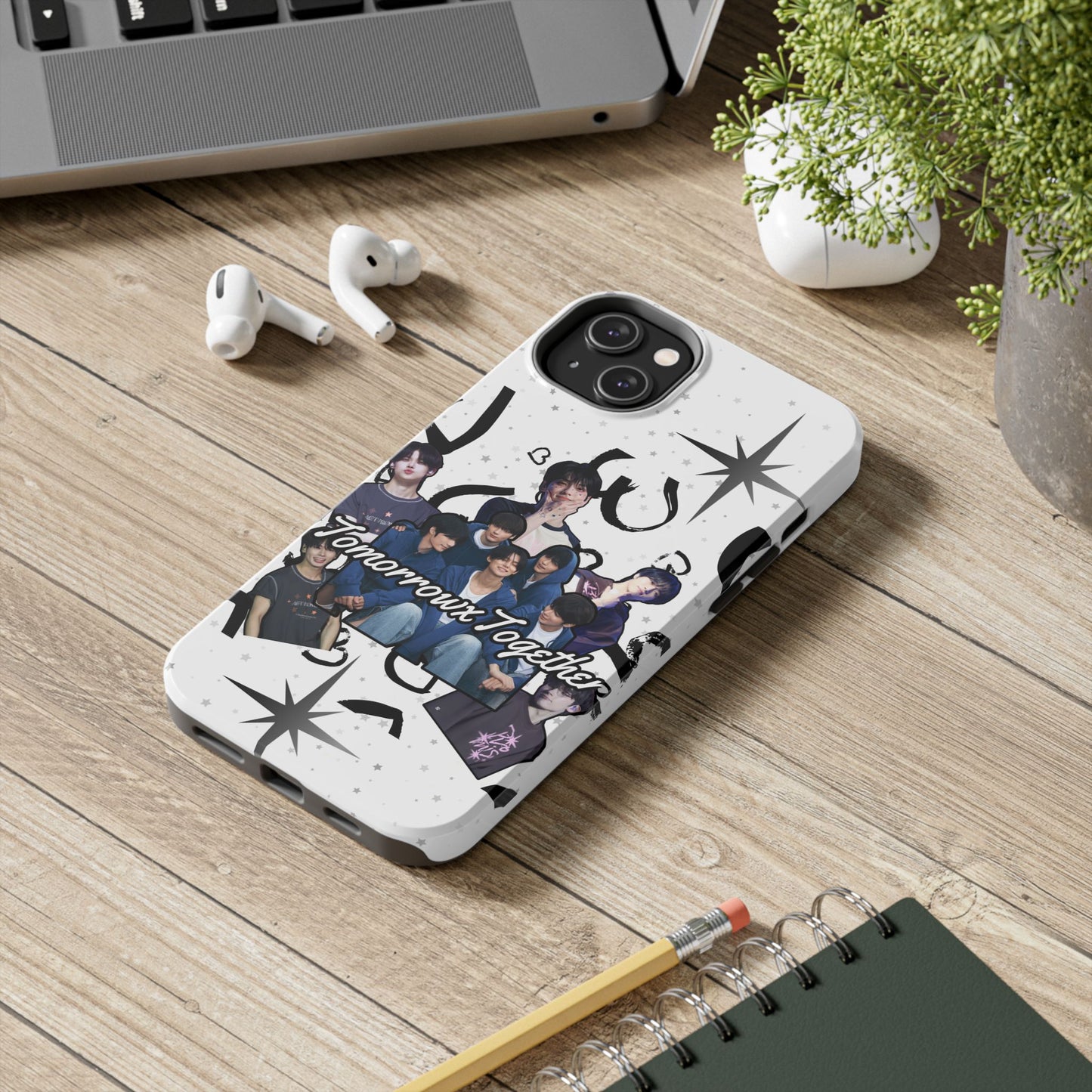Tomorrow X Together Tough Phone Case - Trendy K-Pop Protector, Perfect Gift for Fans, Holiday Essentials, Customized Protection