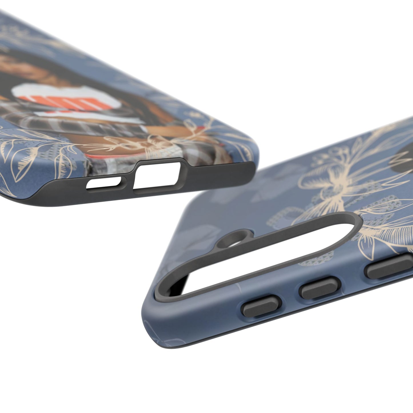 Lara Tough Phone Case — Protective Slim Case with Bow Wreath Design