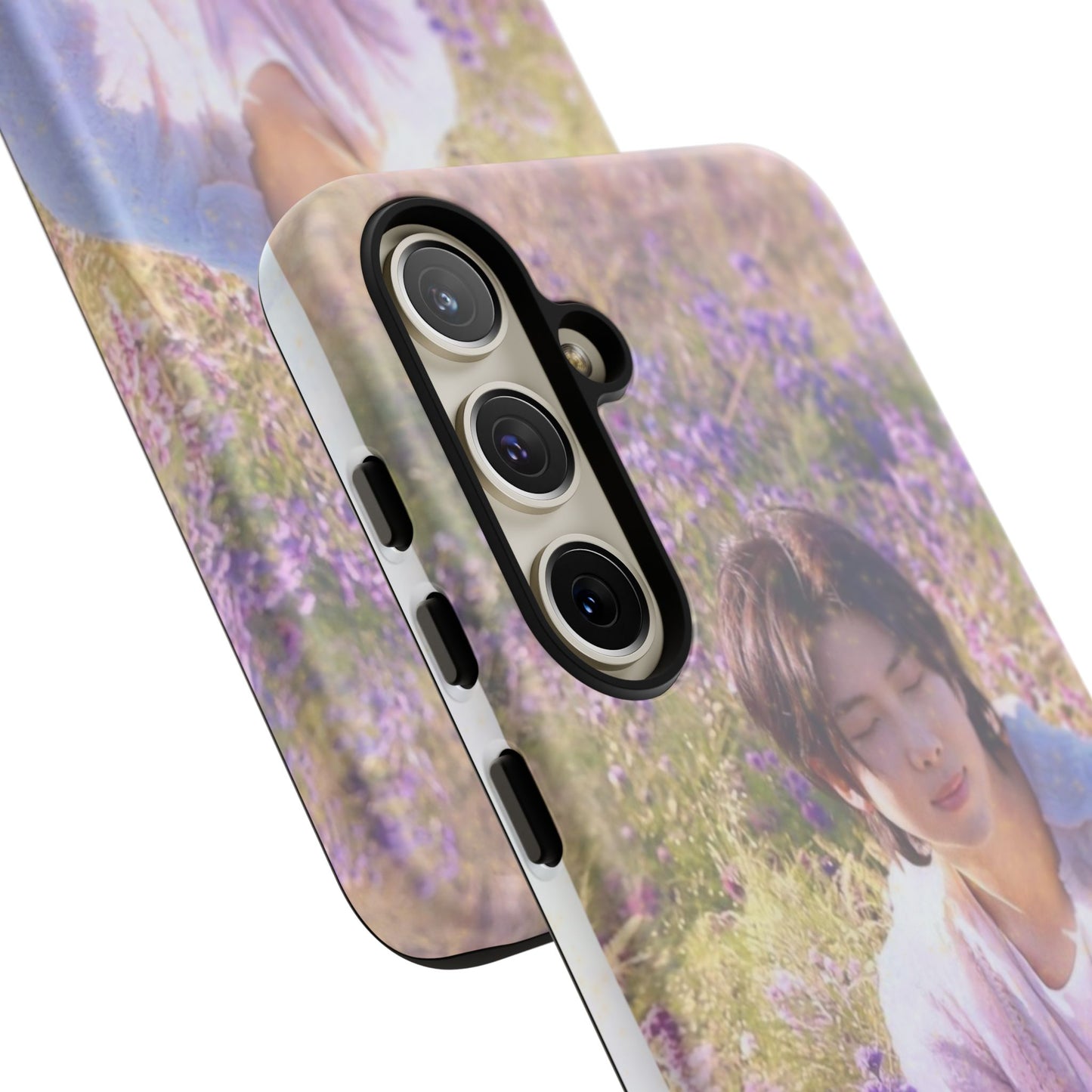 RM Floral Lavender Photo Phone Case