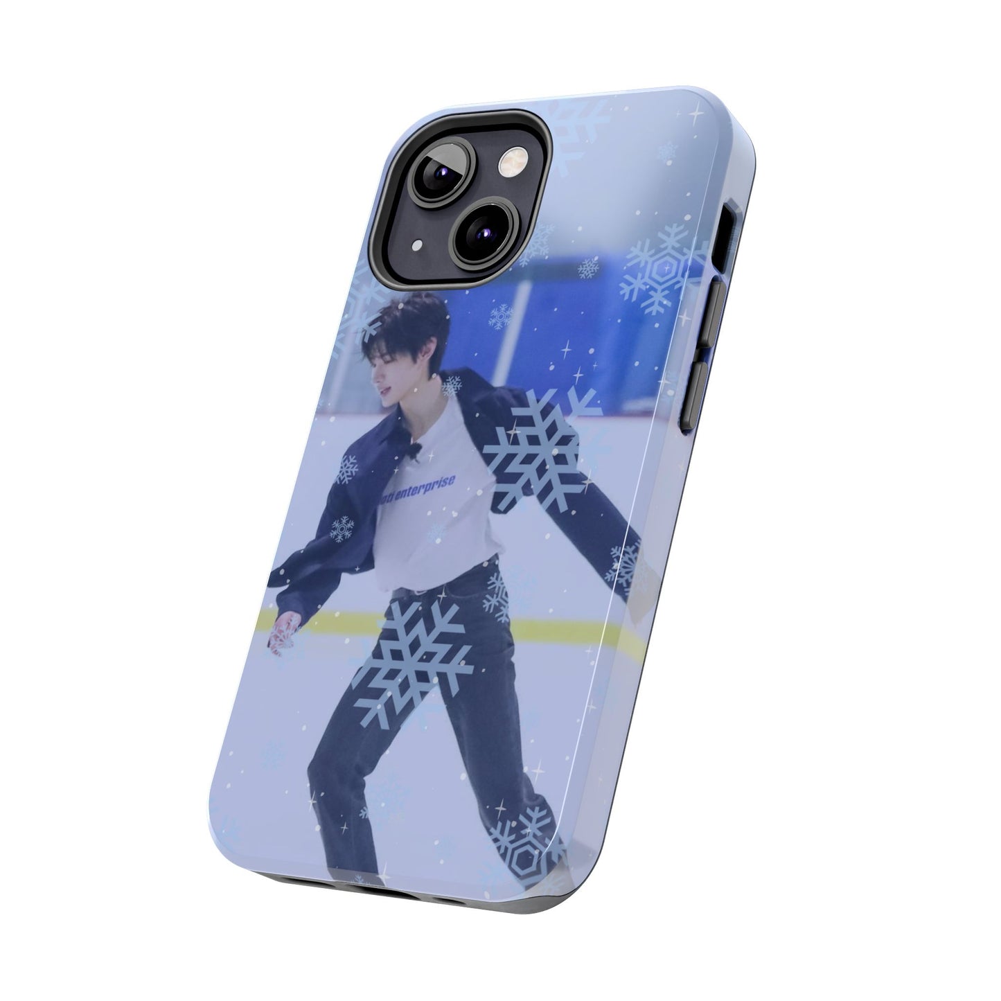 Ice Prince Tough Phone Case, Stylish Phone Protector, Winter Sports Accessory, Unique Gift for Skaters, Durable Phone Shell