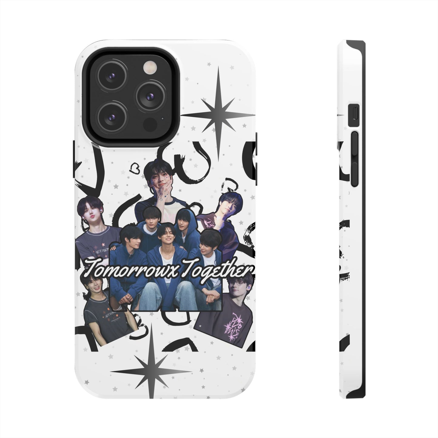 Tomorrow X Together Tough Phone Case - Trendy K-Pop Protector, Perfect Gift for Fans, Holiday Essentials, Customized Protection